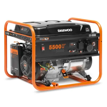 Petrol Generator 5.5KW 230V/GDA 6500 Daewoo
