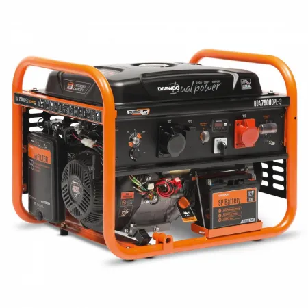 Petrol Generator 6.5KW 380V/GDA 7500DPE-3 Daewoo