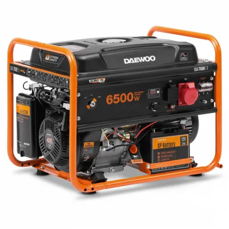 Petrol Generator 6.5KW 380V/GDA 7500E-3 Daewoo