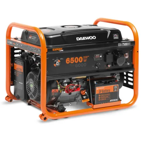Petrol Generator 6.5KW 230V/GDA 7500DFE Daewoo