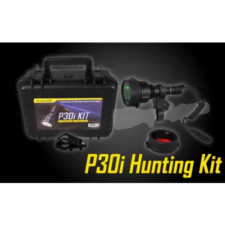 Latarka Hunting 2000 LUMENS/P30I Hunting Kit Nitecore