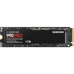 Samsung SSD MZ-V9P1T0BW 990 PRO 1TB PCIe 4.0 (NVMe) R7450/W6900 MB/s