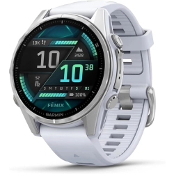 Garmin Fenix 8 43mm Silver/Whitestone Band
