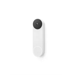 Google Nest Doorbell Wireless snow