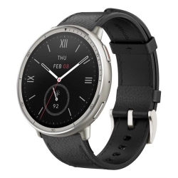 Amazfit Active 2 (Round) Smartwatch 44mm black leather