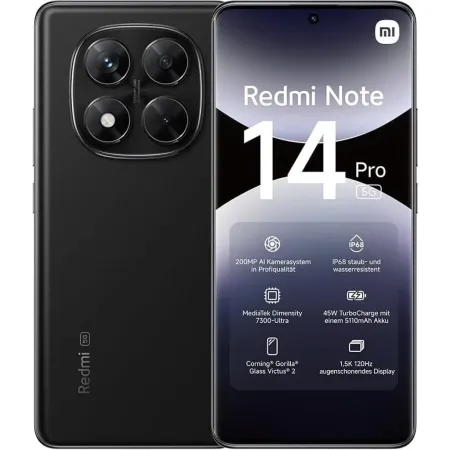 Xiaomi Redmi Note 14 Pro 5G 12/512GB midnight black