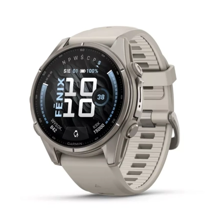 Garmin Fenix 9 43mm Bare TiFog Gray Band EMEA/AUS/AFR 010-04761-01