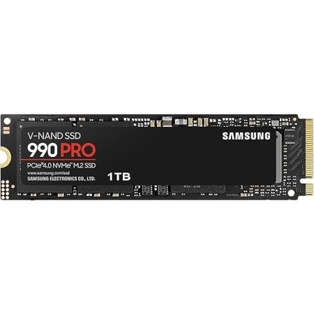 Samsung SSD MZ-V9P1T0BW 990 PRO 1TB PCIe 4.0 (NVMe) R7450/W6900 MB/s