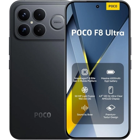 Xiaomi POCO F8 Ultra 5G 12/256GB Black