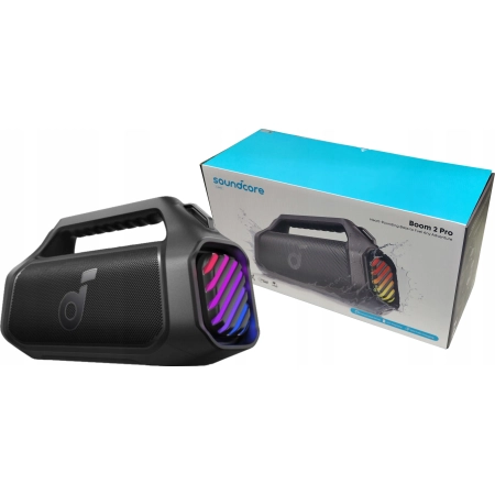 Anker Soundcore Boom 2 Pro Portable Bluetooth Speaker black