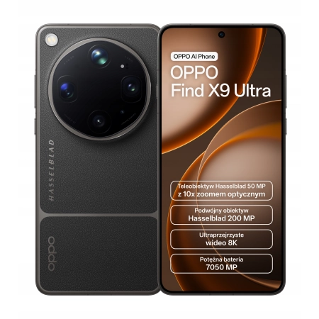 Oppo Find X9 Ultra 5G 12/512GB Black