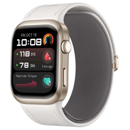 Huawei Watch D2 Luca-B10L White Composite Leather Strap