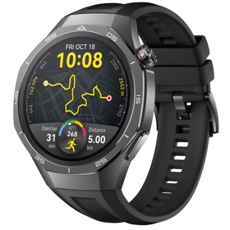 Huawei Watch GT5 Pro 46mm Black Fluoroelastomer Strap