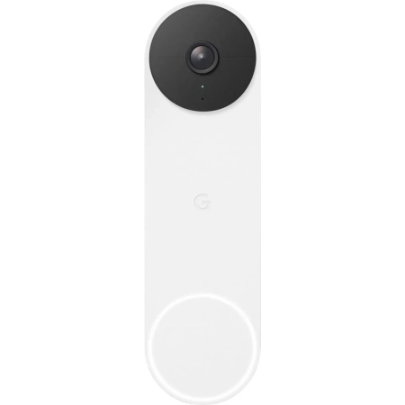 Google Nest Doorbell Wireless snow