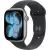 Apple Watch Series 11 GPS 42mm Jet Black Aluminium Case with Black Sport Band - S/M, MEQT4RK/A