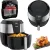 Tefal EY701D Easy Fry XXL Air Fryer black/stainless steel